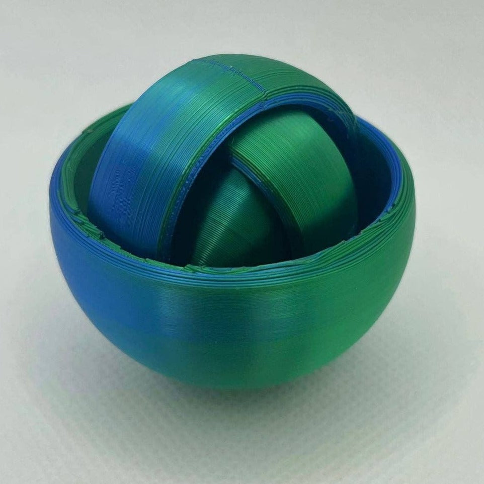 Gyroscope Fidget Spinner - Blue Green