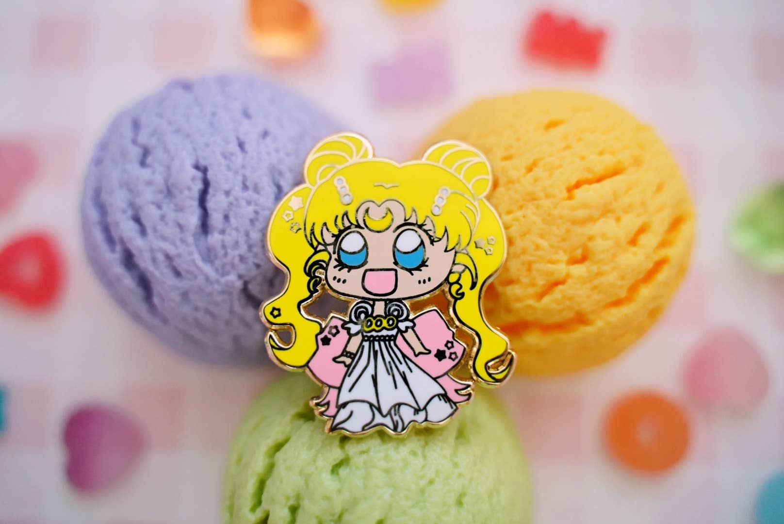 Sailor Moon Princess Serenity Enamel Pin Anime