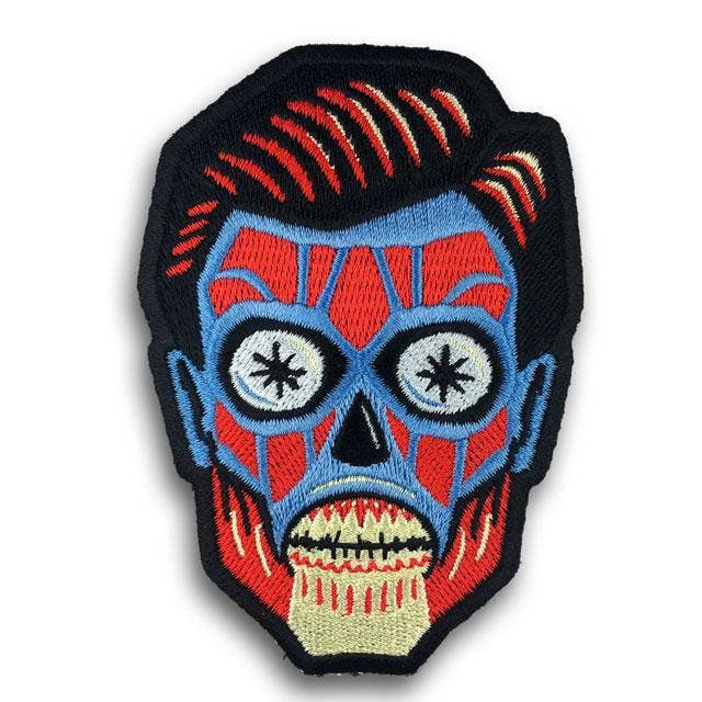 They Live Alien Head Patch