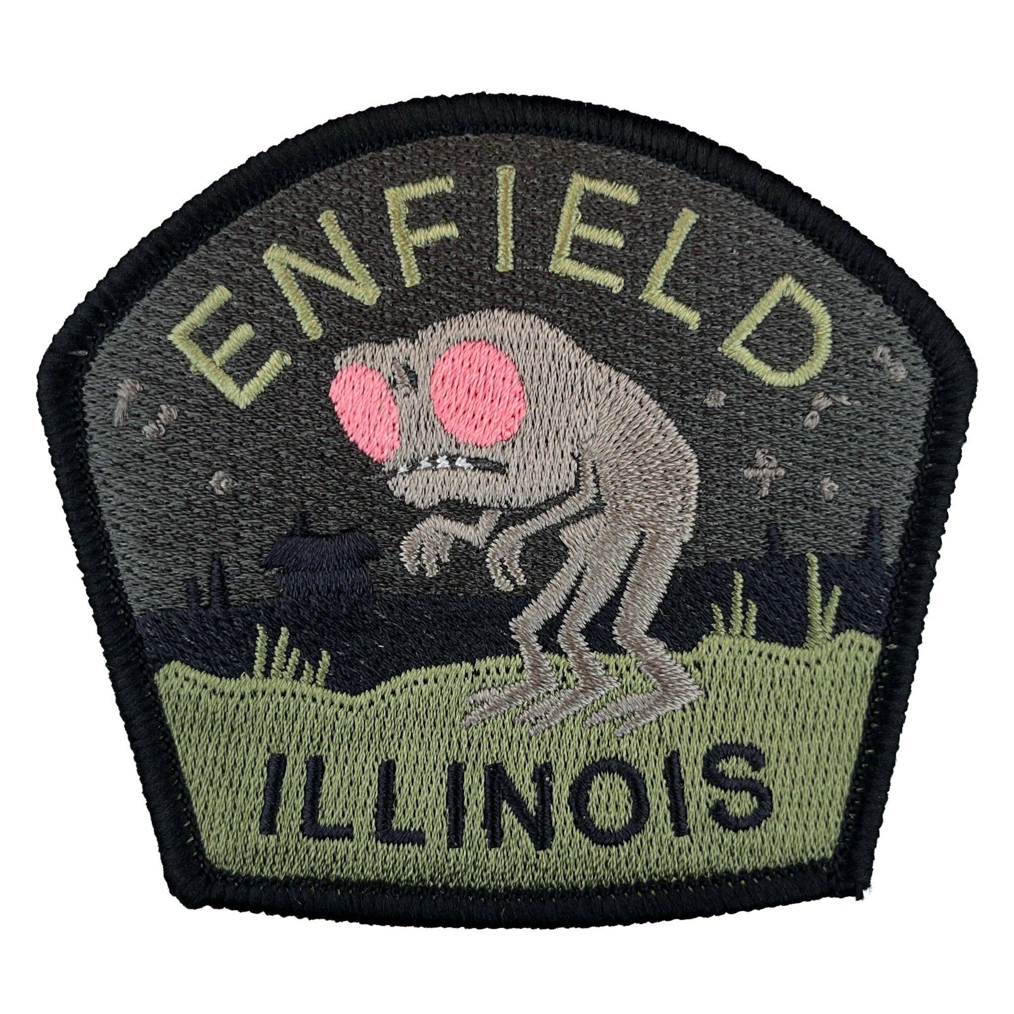 Enfield, Illinois Travel Patch: Iron-on