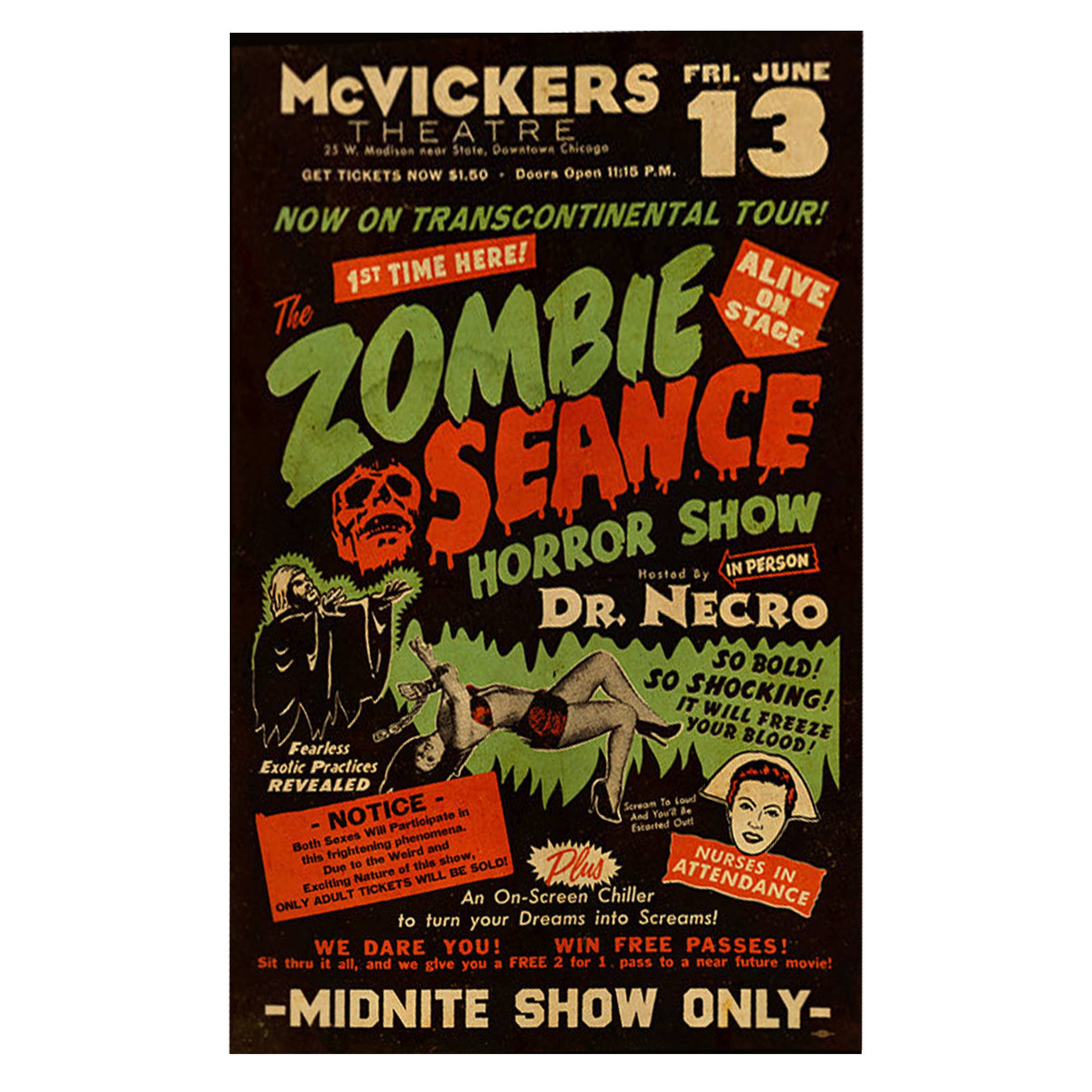 Zombie Seance Poster