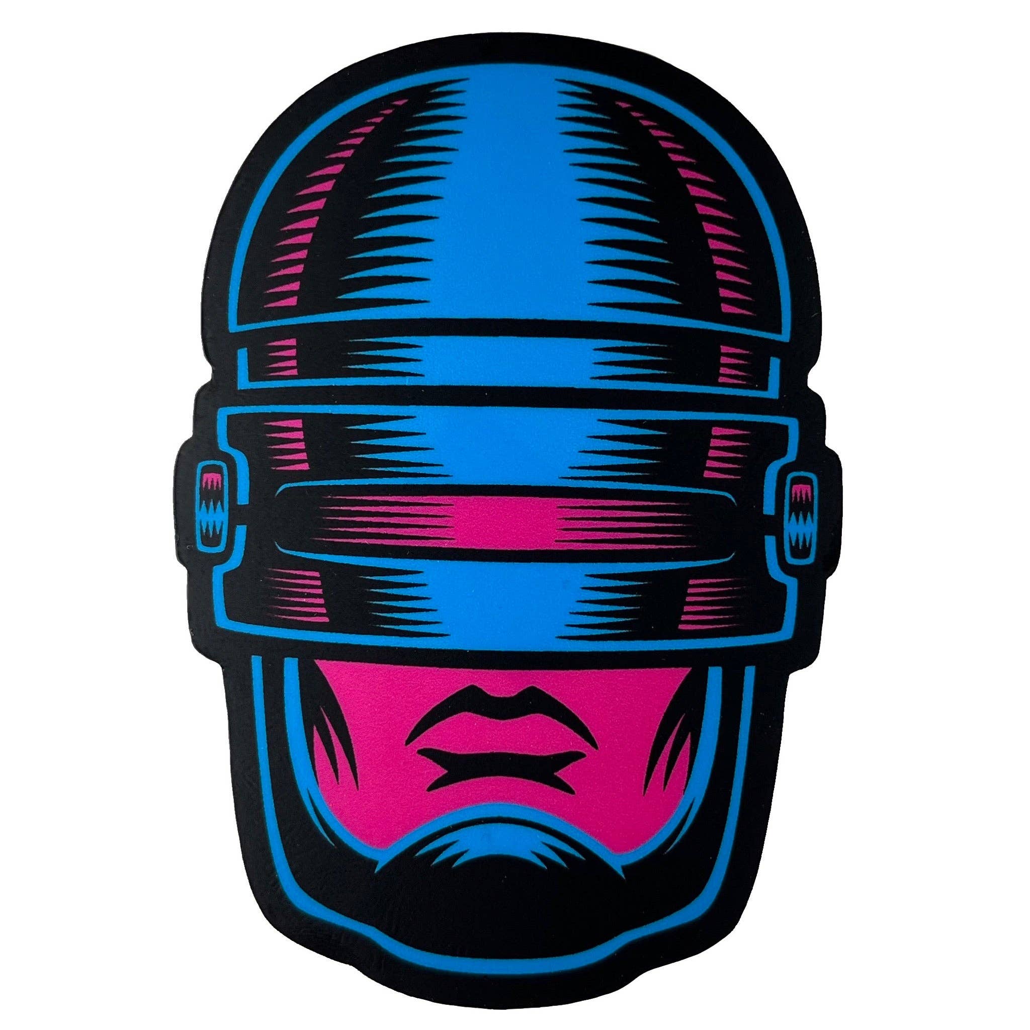RoboCop Head sticker