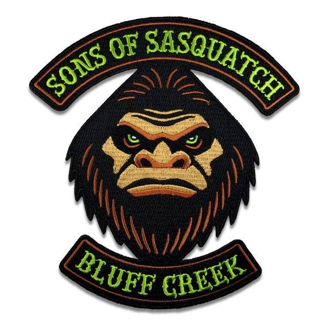 Sons Of Sasquatch Embroidered Patch