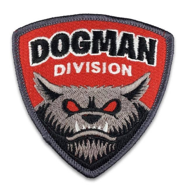 Dogman Division Embroidered Patch