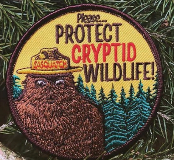 Please Protect Cryptid Wildlife Psa Patch