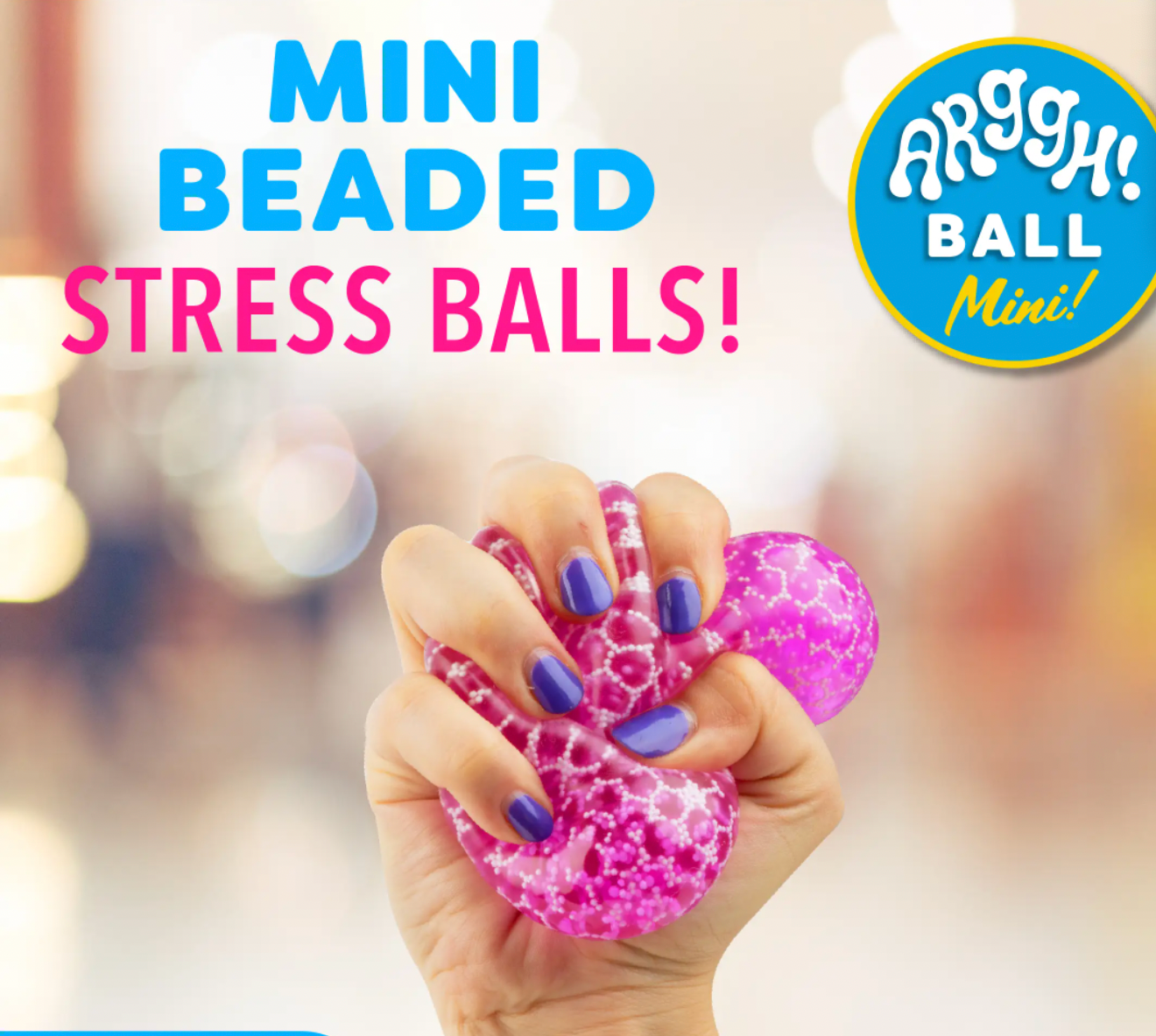 Mini Sensory Snow Stress Ball