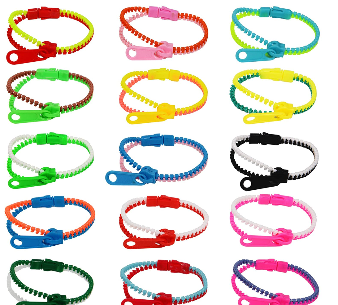 Zipper Bracelets 6.5 Inches Sensory Toy