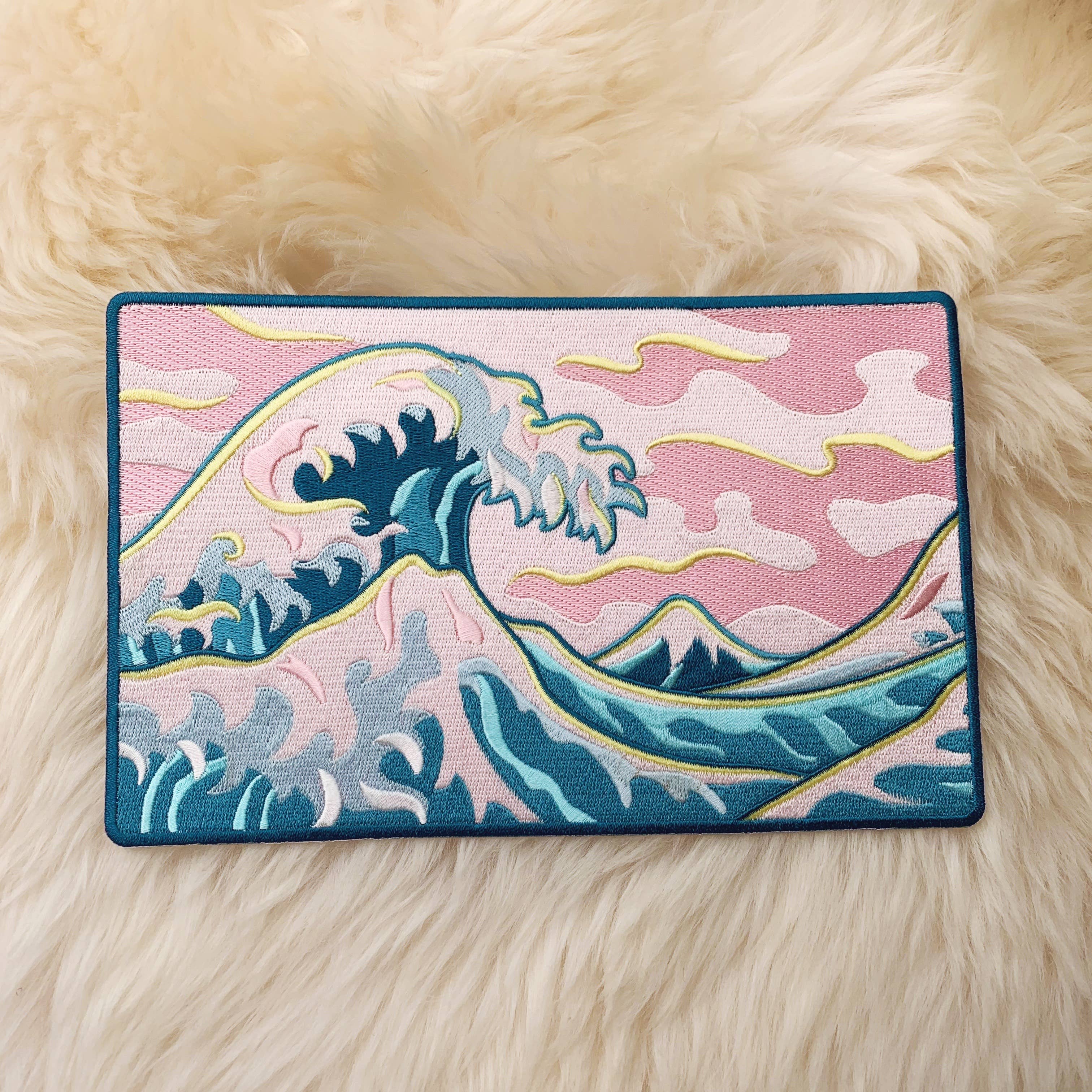 Great Wave XL Back Patch
