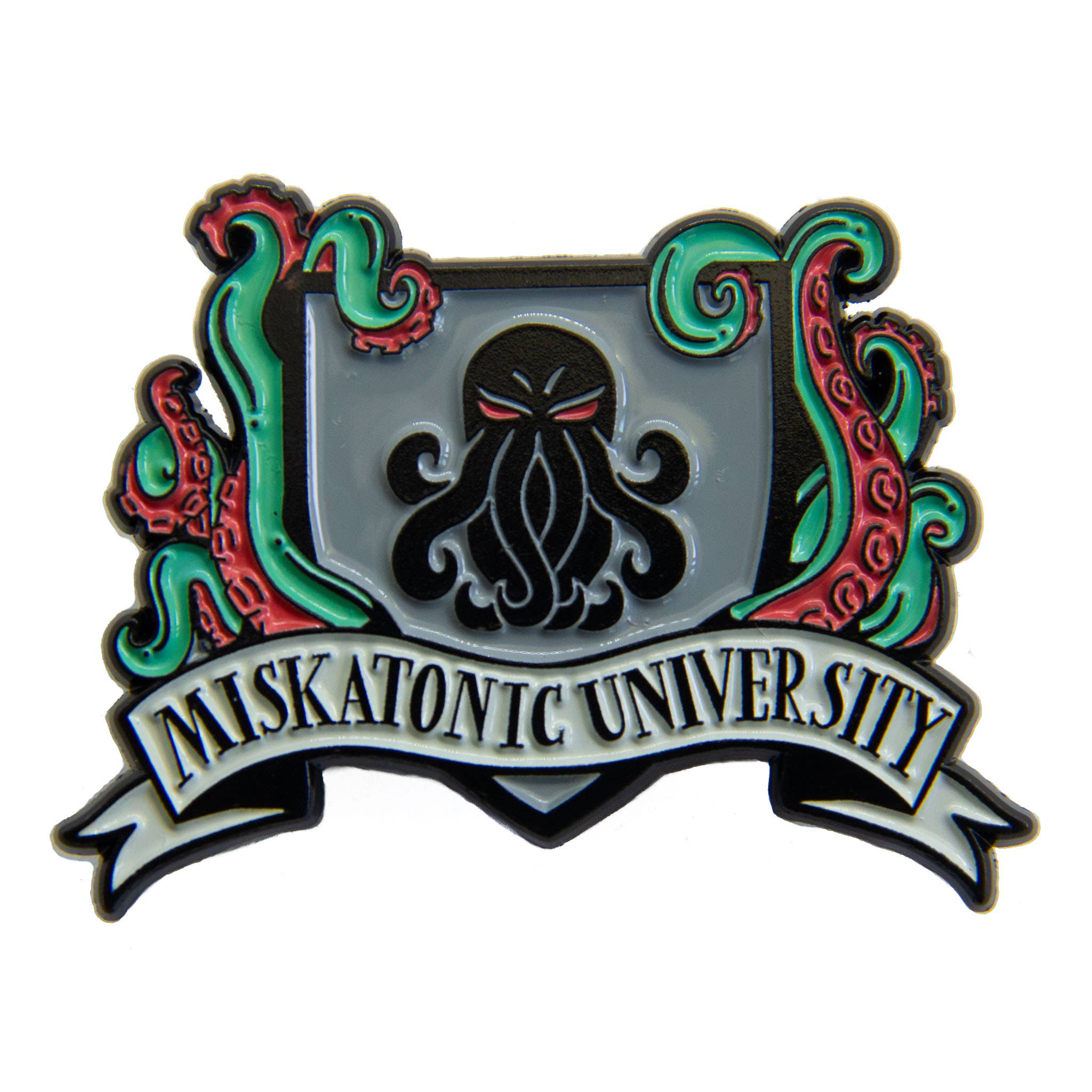 "Miskatonic University" H.P. Lovecraft Enamel Pin
