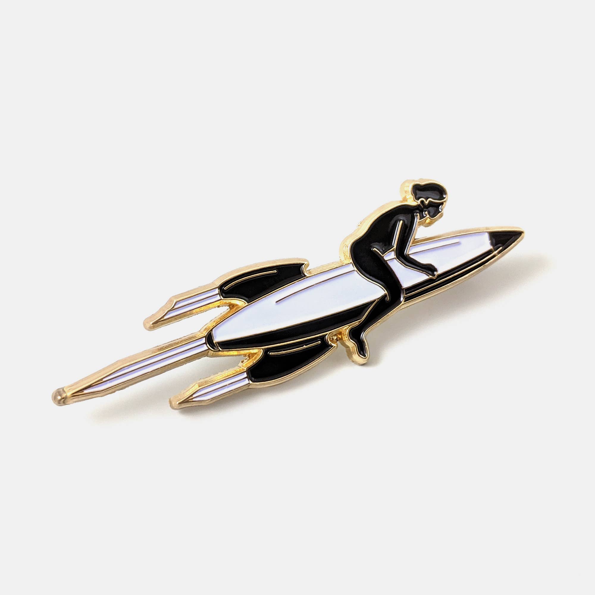 Rocket Pin | Madam Clutterbucket's Neurodiverse Universe