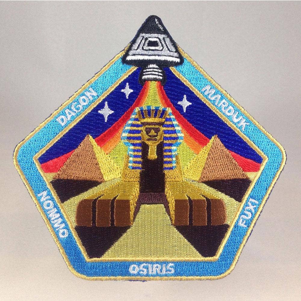 Sphinx Central - Nazca Ancient Astronaut Mission Patch