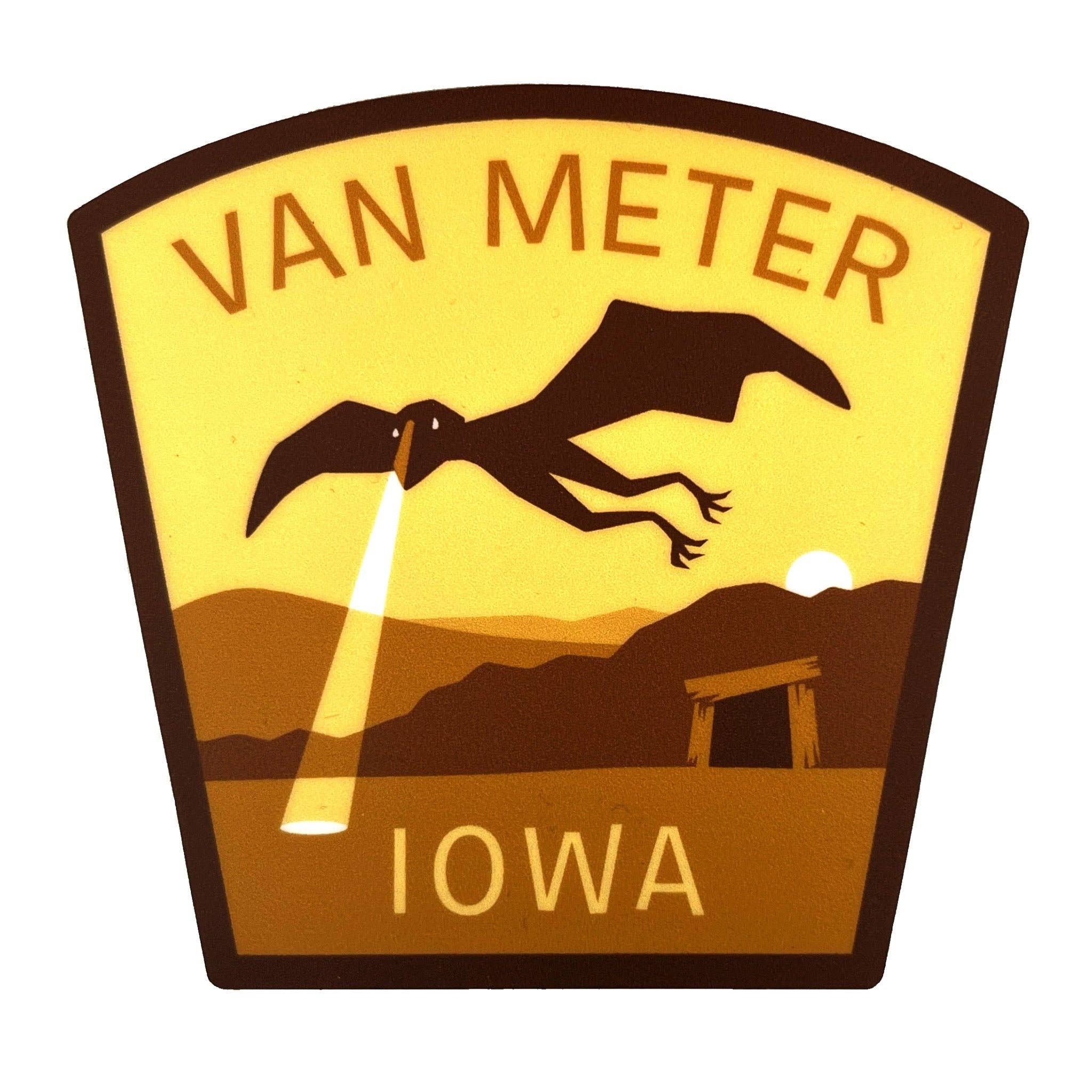 Van Meter, Iowa Travel Sticker