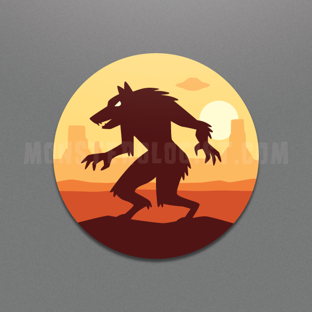 Skinwalker Circle Sticker | Madam Clutterbucket's Neurodiverse Universe